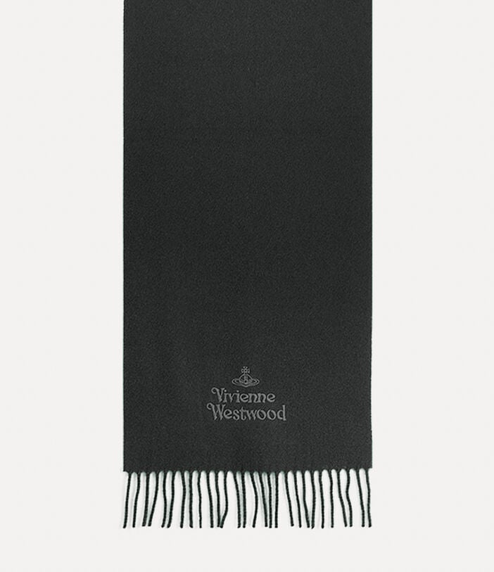 Vivienne Westwood EMBROIDERED LOGO SCARF